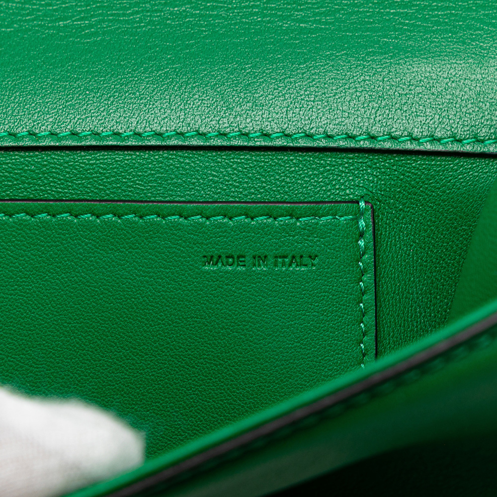 Pre-Loved Valentino Calfskin VLogo Loco Satchel - Picture 6 of 12
